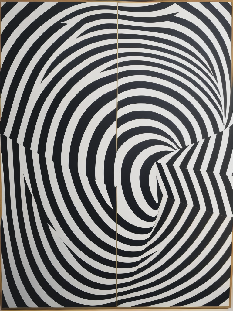 05084-2642068989-A mind - bending trompe l'oeil op - art painting that manipulates geometric shapes and patterns, in the style of Bridget Riley,.png